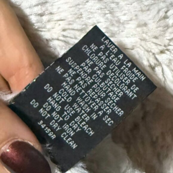 Jones Studio Women’s Faux Fur & Dark Brown Suede Jacket – Size M – Small Burn Ho - Picture 6 of 6